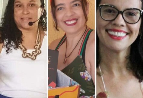 Historias de Contadores de Ca e La com Claudia Machado Deniz Machado e Lourene e1711480627346