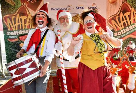 Intervencao Circense Conexao Geek na BECE dia 25 de julho