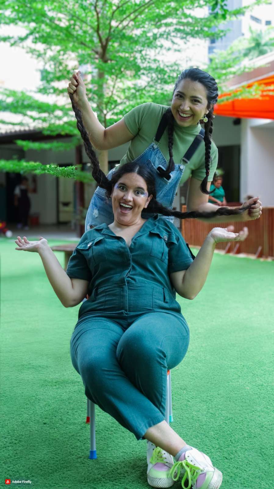 Cultura do Acesso - FESTIVAL SURDARÁ | Vivência Mãos Criativas: Brincando e Criando com Mel e Luna 7 Mel e Luna Vivencia