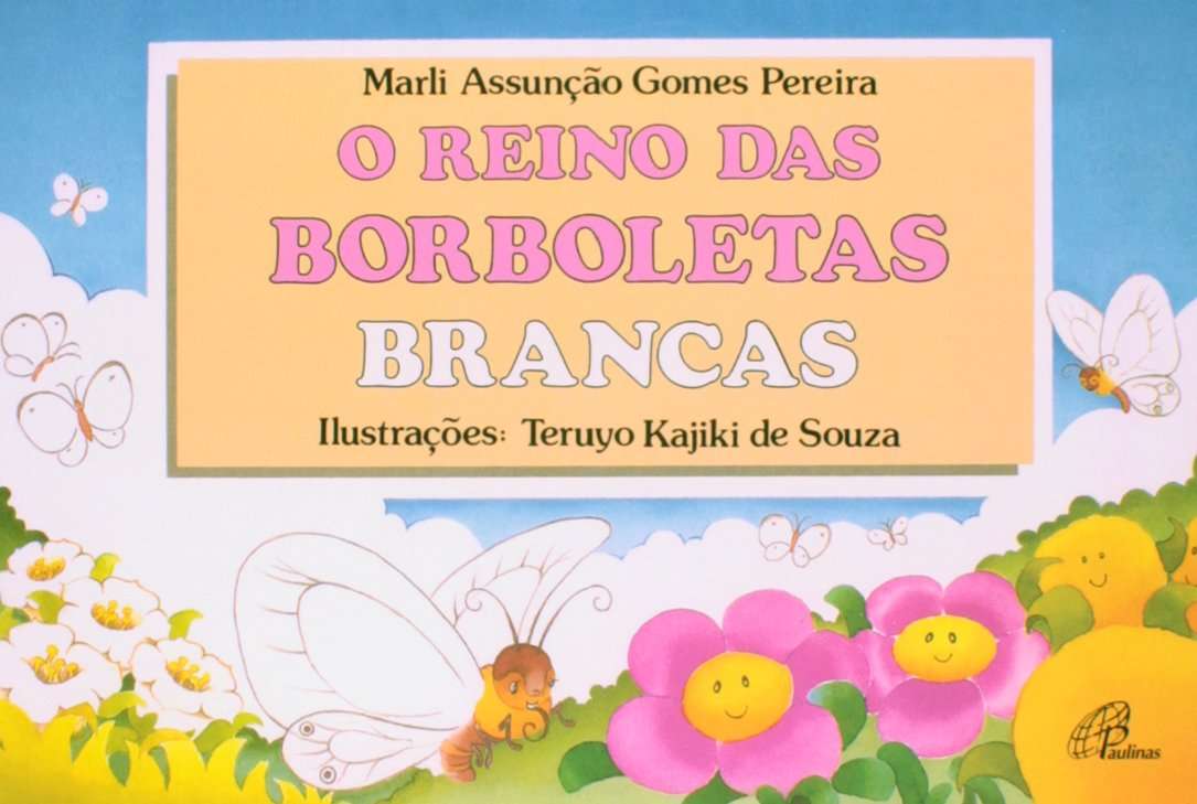 O REINO DAS BORBOLETAS BRANCAS CAPA dia 03 de outubro