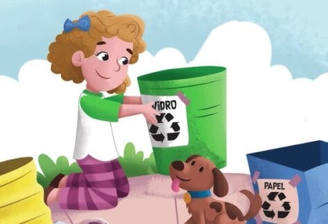 A HORA DA HISTÓRIA COM ROSA CRISTINA | LEITURA DOS LIVROS "NATI E O BOM USO DA ÁGUA", "NATI E A COLETA SELETIVA" DE NÁDIA AGUIAR 4 1 NATI E A COLETA SELETIVA CAPA dia 07 de novembro