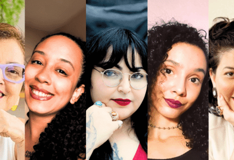5º COLÓQUIO BECE - “Escrever para Resistir- Mulheres na Ficção e na Escrita” com Ana Márcia Diogenes, G. G. Diniz, Kinaya Black e Monique Malcher. Mediação: Lilian Martins 4 BASES PROGRAMACAO e1772137226788