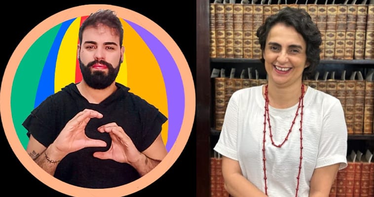 Oficina “Construindo Bibliotecas Inclusivas” com Jonnathan Galvão e Cleide Fernandes
