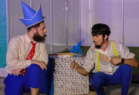 Pequenas Grandes Histórias | Contação de História “O Barco e a Flor” com Rodrigo Tomaz e Vinícius Pinho 116 O barco e a flor foto Mauricio Junior